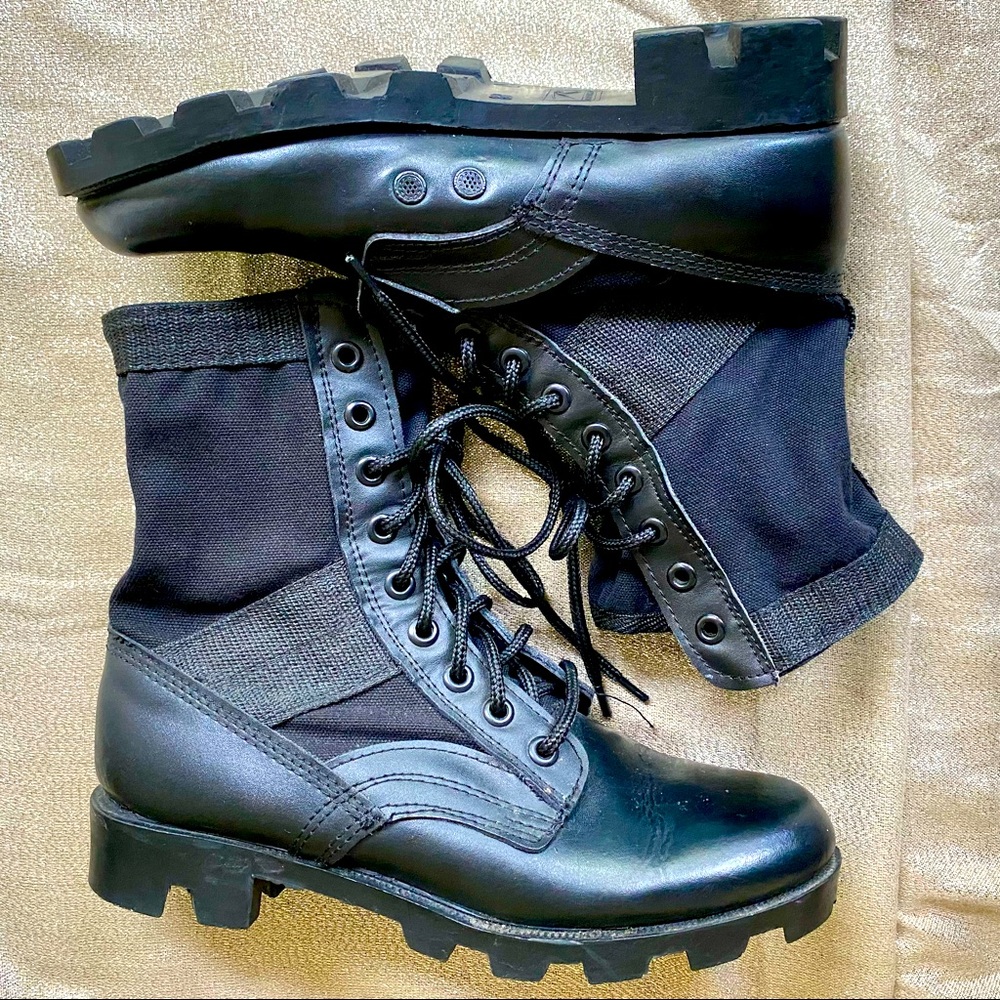 Rothco Mens Black GI Style Jungle Boots Size 8R